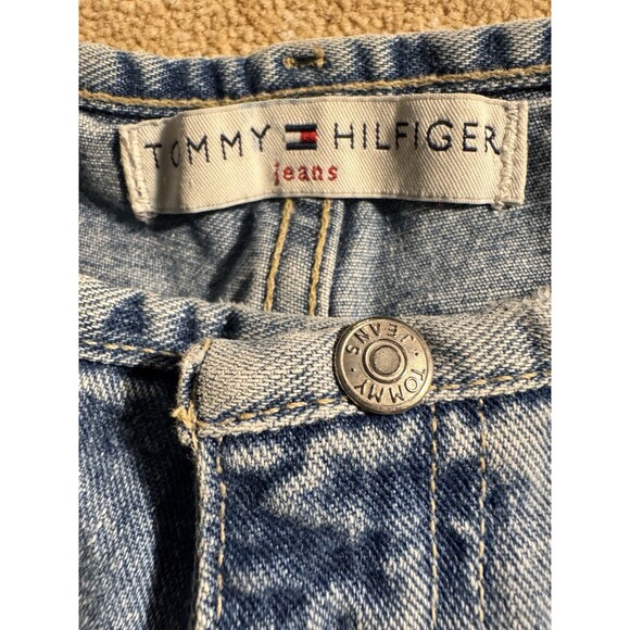 Vintage Tommy Hilfiger Jeans Flare Leg Slip Ankle Womens Size 4 27x30.5 Y2K 90s - Picture 3 of 13